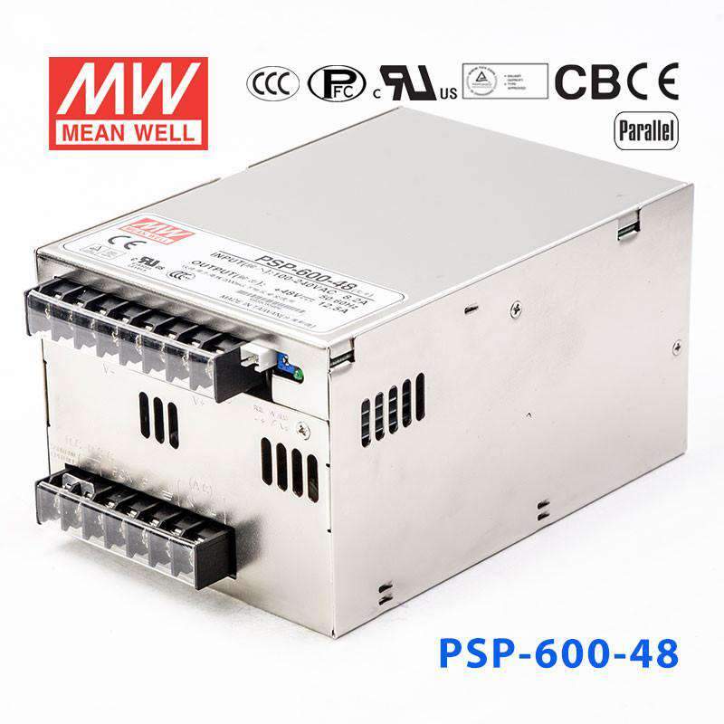 Mean Well PSP - 600 - 48 Power Supply 600W 48V - PSP - 600 - 48 - powersupplymall.com
