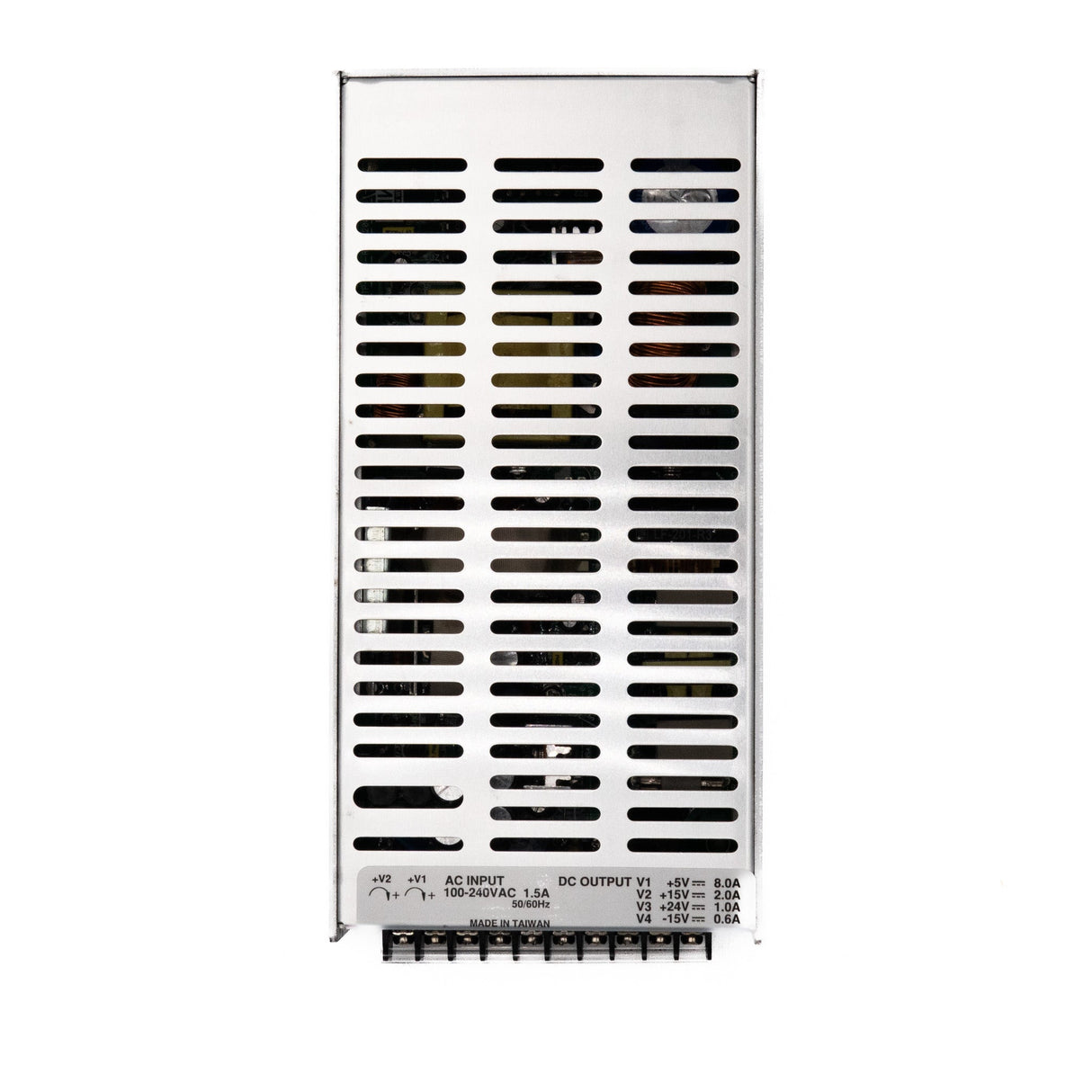 Mean Well QP - 100F AC - DC Quad output enclosed power supply 100W - QP - 100F - powersupplymall.com