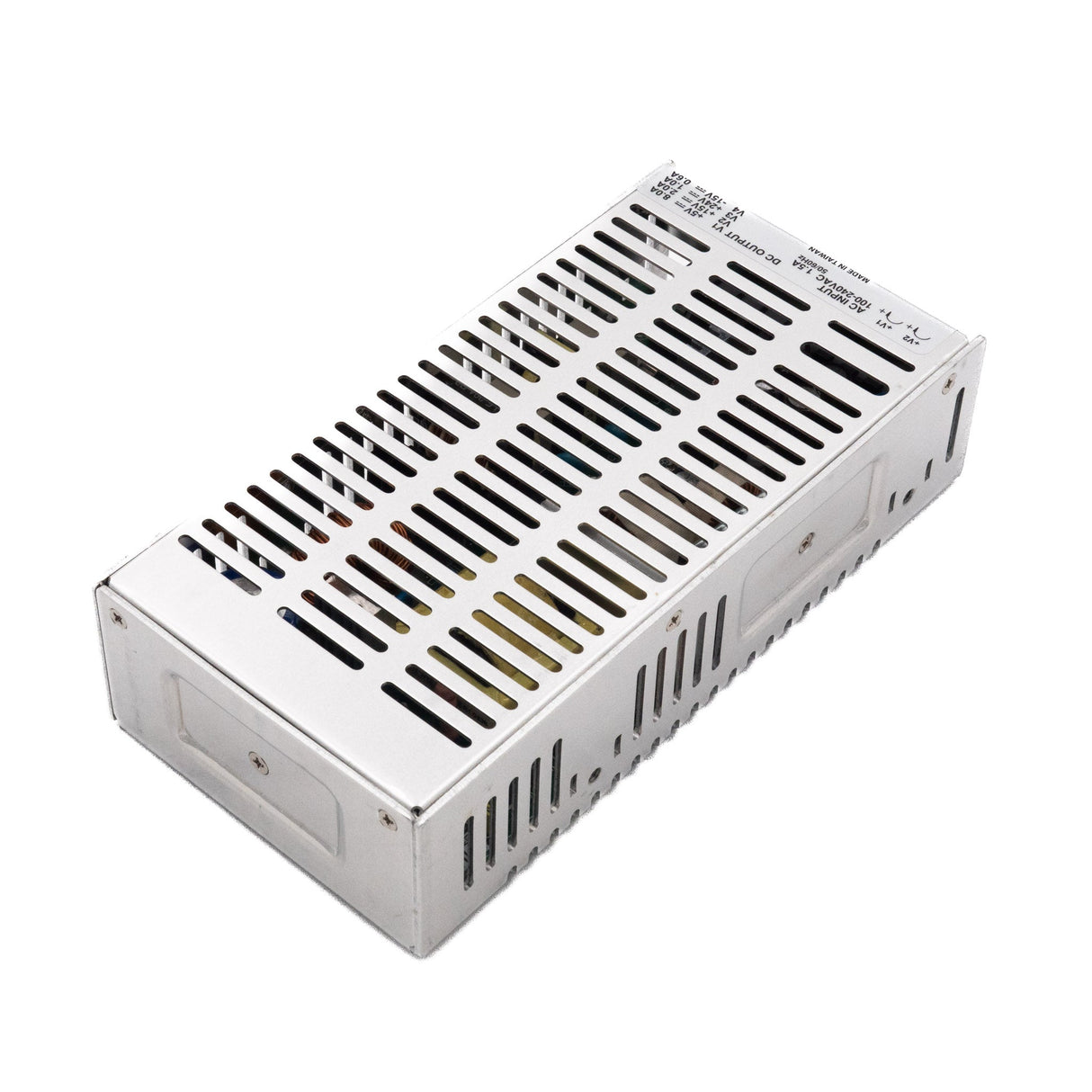 Mean Well QP - 100F AC - DC Quad output enclosed power supply 100W - QP - 100F - powersupplymall.com