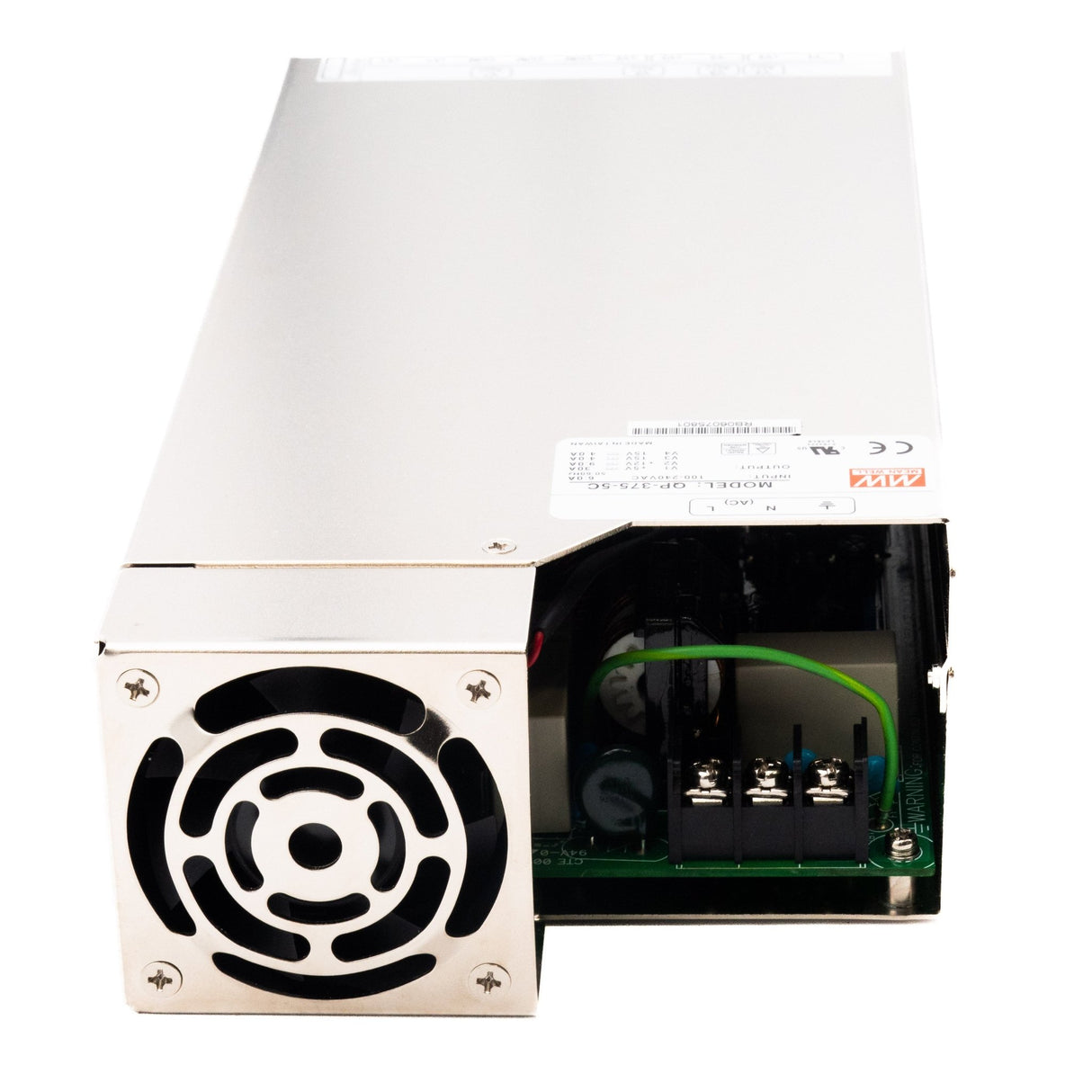 Mean Well QP - 375 - 5C PFC Switching Power Supply - QP - 375 - 5C - powersupplymall.com