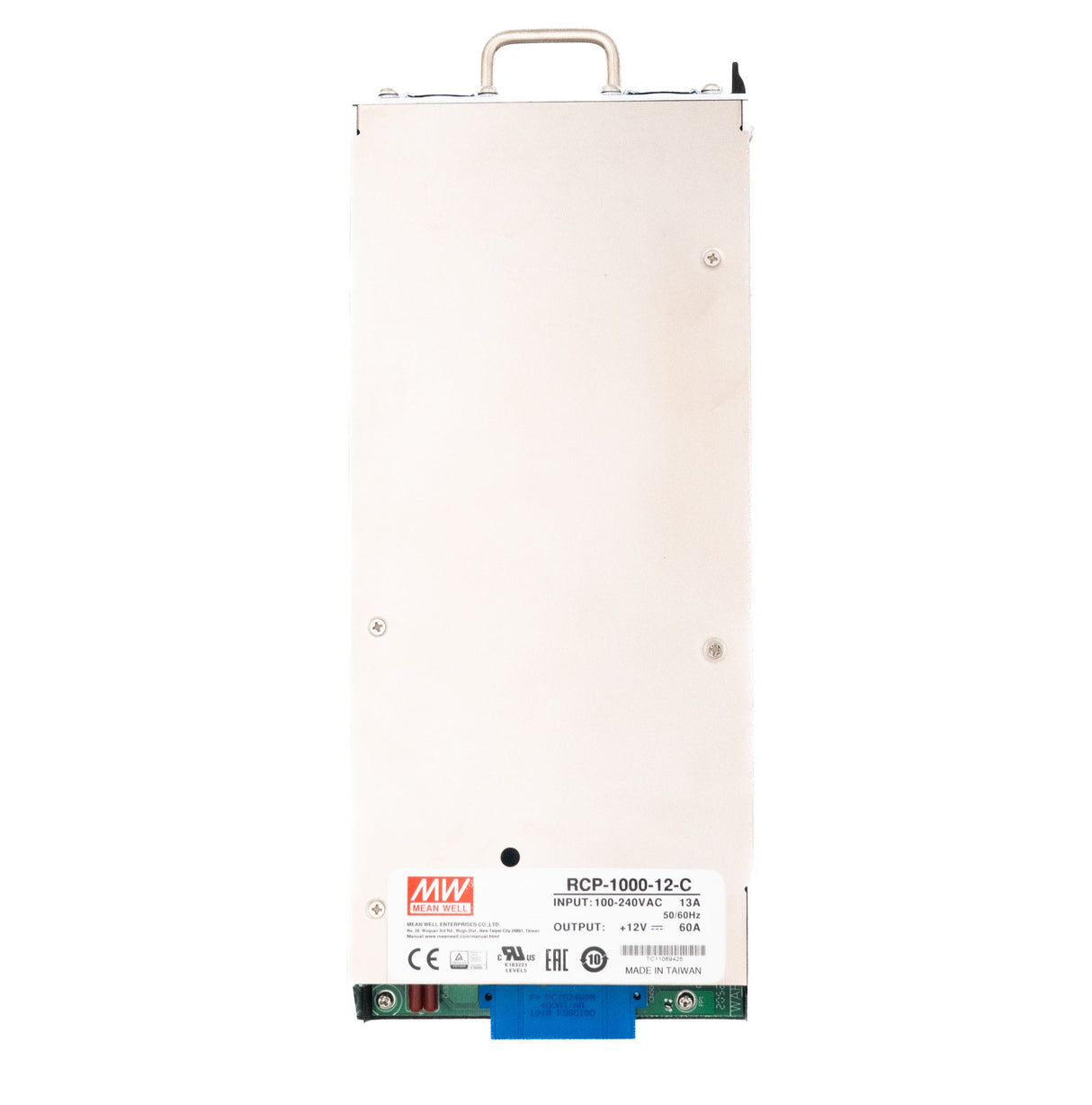 Mean Well RCP - 1000 - 12 - C AC - DC 19 inch rack power supply with PFC 1000W - RCP - 1000 - 12 - C - powersupplymall.com