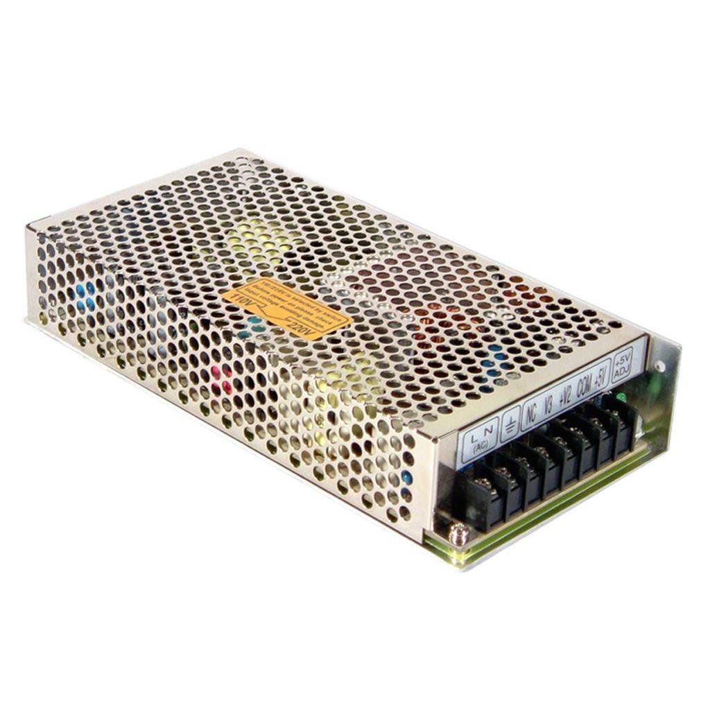 Mean Well RID - 125 - 1224 AC - DC Dual output enclosed power supply 125W - RID - 125 - 1224 - powersupplymall.com