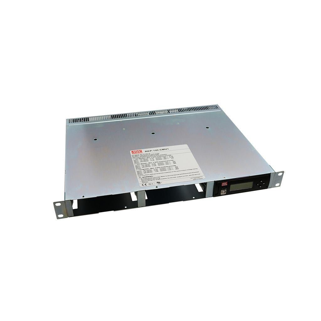 Mean Well RKP - 1UI - CMU1 AC - DC 19" Rack System with Power and Control Monitor System - RKP - 1UI - CMU1 - powersupplymall.com
