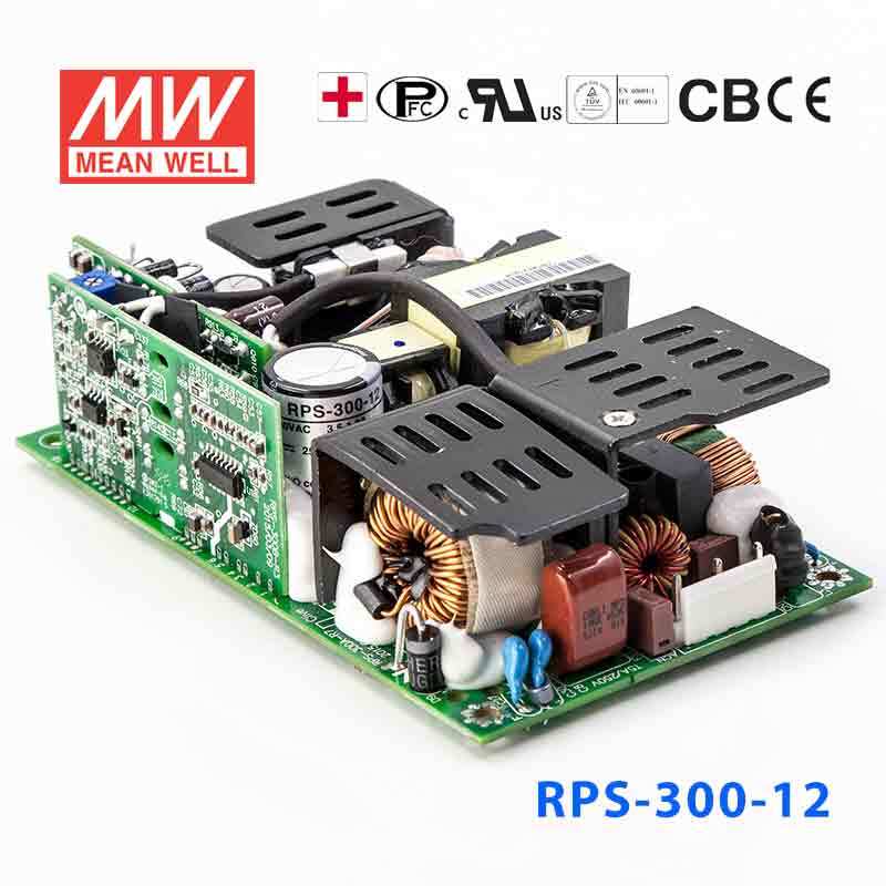 Mean Well RPS - 300 - 12 Green Power Supply W 12V 16.67A - Medical Power Supply - RPS - 300 - 12 - powersupplymall.com