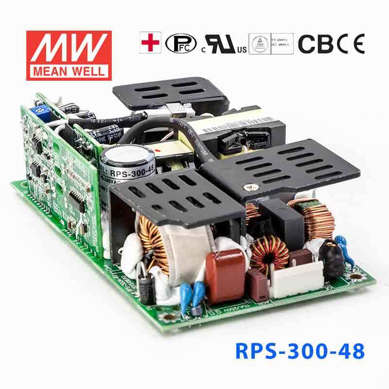 Mean Well RPS-300-48 Green Power Supply W 48V 4.17A - Medical Power Supply - RPS-300-48 - powersupplymall.com