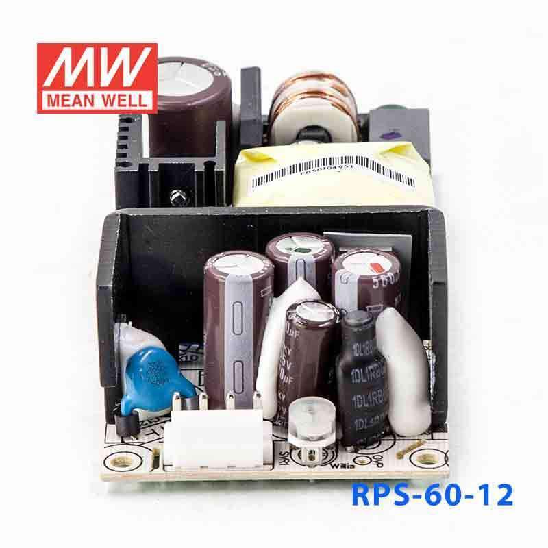 Mean Well RPS - 60 - 12 Green Power Supply W 12V 5A - Medical Power Supply - RPS - 60 - 12 - powersupplymall.com