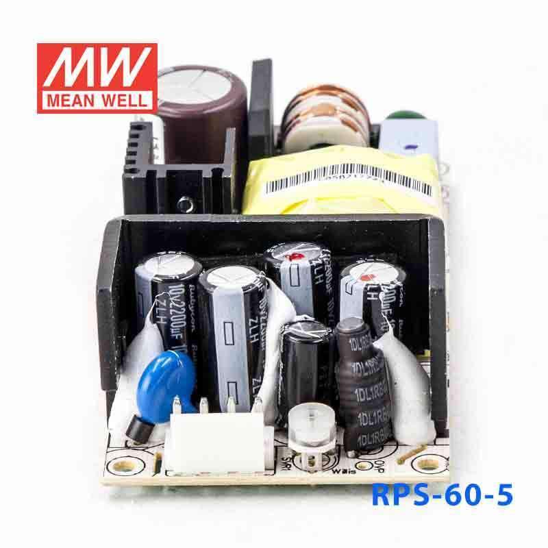 Mean Well RPS - 60 - 5 Green Power Supply W 5V 10A - Medical Power Supply - RPS - 60 - 5 - powersupplymall.com