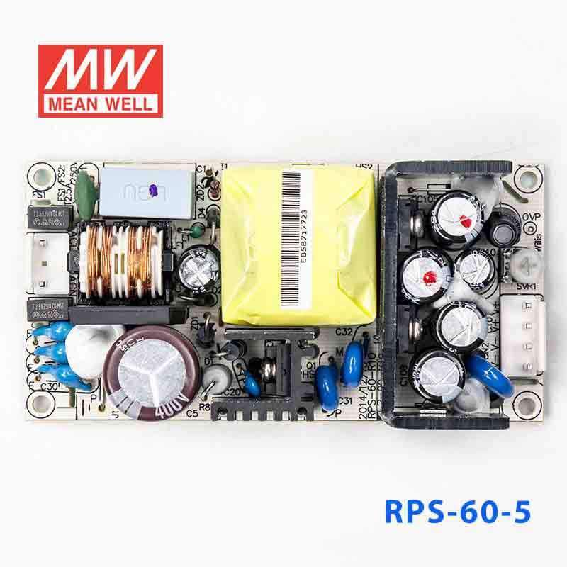 Mean Well RPS - 60 - 5 Green Power Supply W 5V 10A - Medical Power Supply - RPS - 60 - 5 - powersupplymall.com