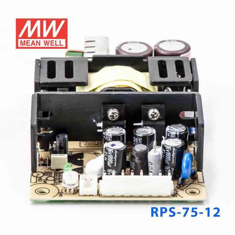 Mean Well RPS - 75 - 12 Green Power Supply W 12V 6.3A - Medical Power Supply - RPS - 75 - 12 - powersupplymall.com