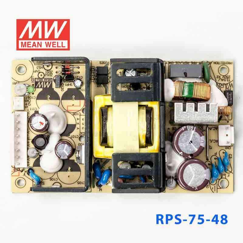 Mean Well RPS - 75 - 48 Green Power Supply W 48V 1.6A - Medical Power Supply - RPS - 75 - 48 - powersupplymall.com