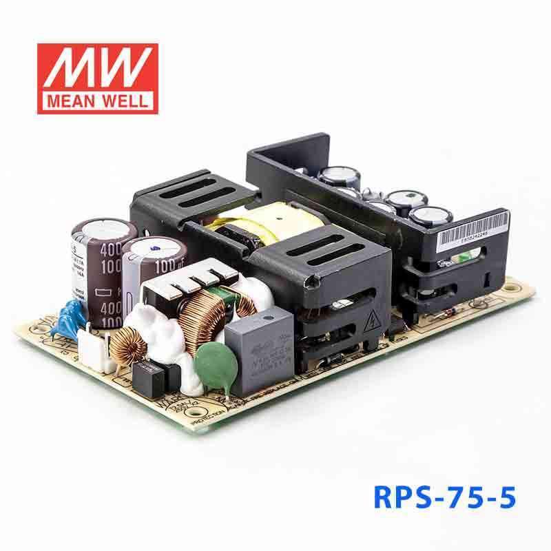 Mean Well RPS - 75 - 5 Green Power Supply W 5V 14A - Medical Power Supply - RPS - 75 - 5 - powersupplymall.com