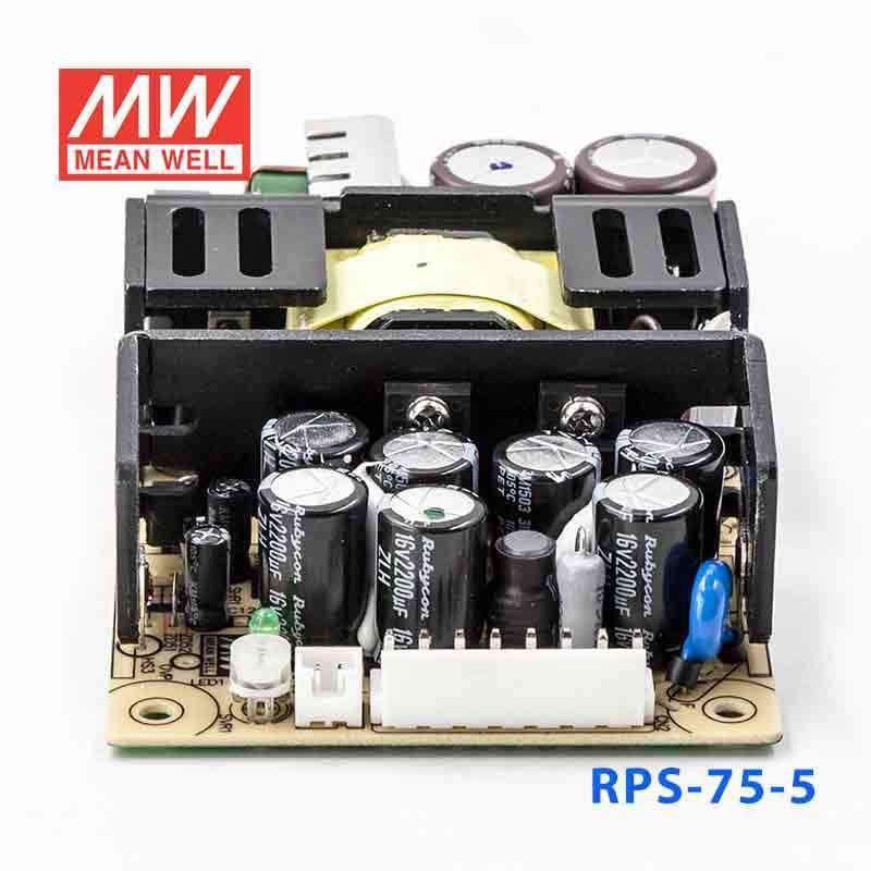 Mean Well RPS - 75 - 5 Green Power Supply W 5V 14A - Medical Power Supply - RPS - 75 - 5 - powersupplymall.com