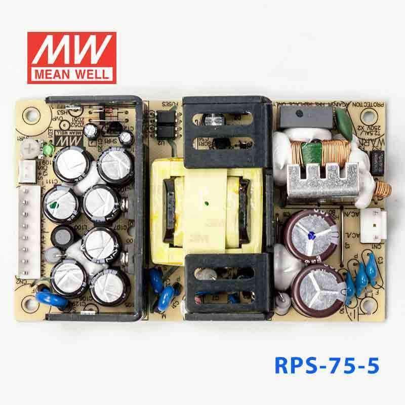 Mean Well RPS - 75 - 5 Green Power Supply W 5V 14A - Medical Power Supply - RPS - 75 - 5 - powersupplymall.com