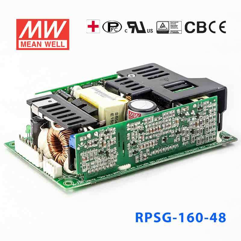 Mean Well RPSG - 160 - 48 Green Power Supply W 48V 2.3A - Medical Power Supply - RPSG - 160 - 48 - powersupplymall.com