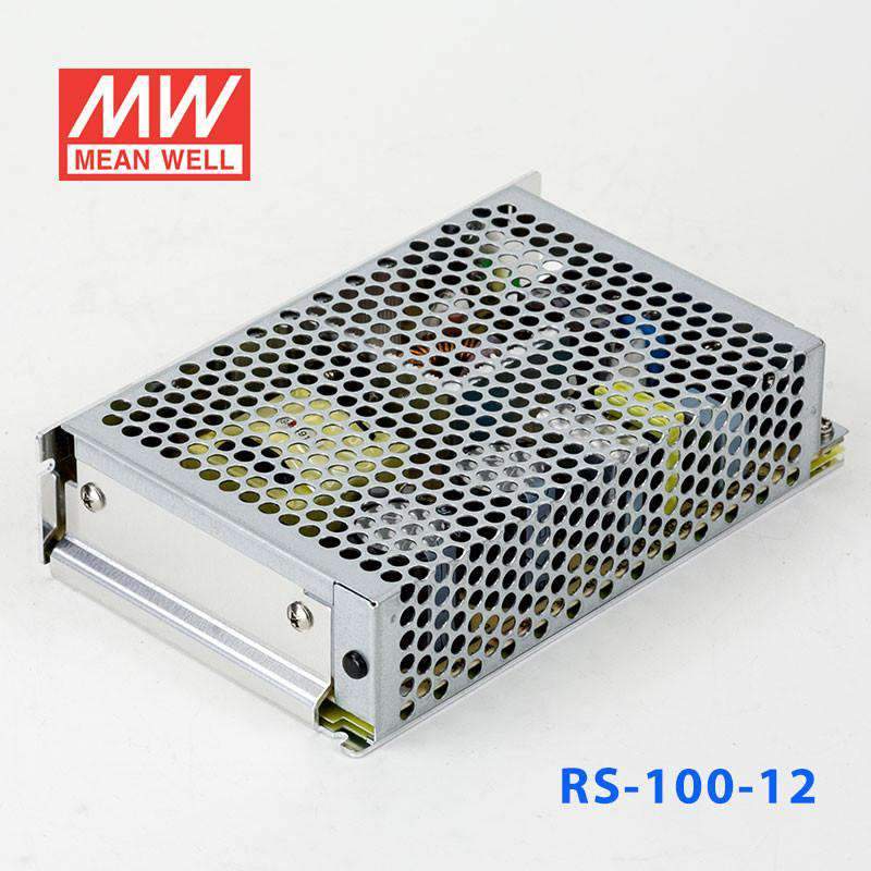 Mean Well RS - 100 - 12 Power Supply 100W 12V - RS - 100 - 12 - powersupplymall.com