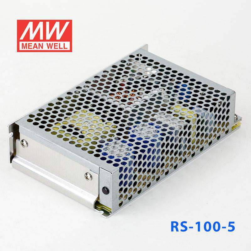 Mean Well RS - 100 - 5 Power Supply 100W 5V - RS - 100 - 5 - powersupplymall.com