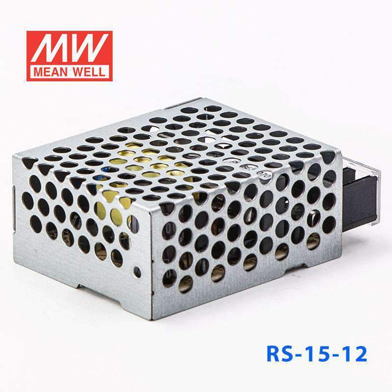 Mean Well RS - 15 - 12 Power Supply 15W 12V - RS - 15 - 12 - powersupplymall.com
