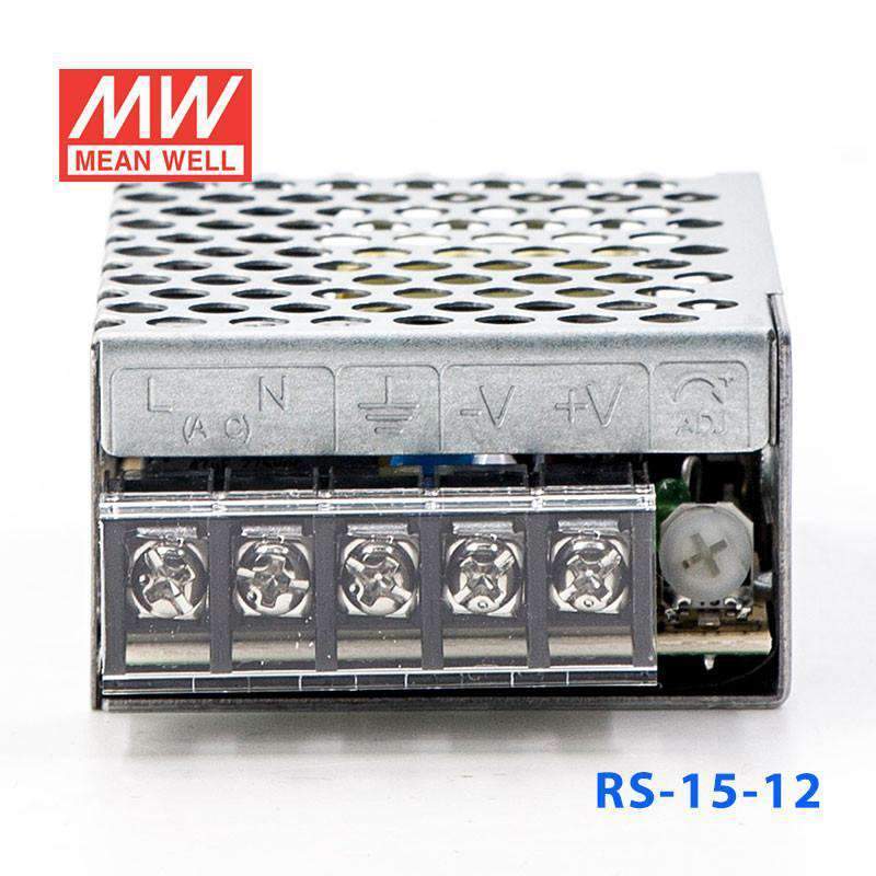 Mean Well RS - 15 - 12 Power Supply 15W 12V - RS - 15 - 12 - powersupplymall.com