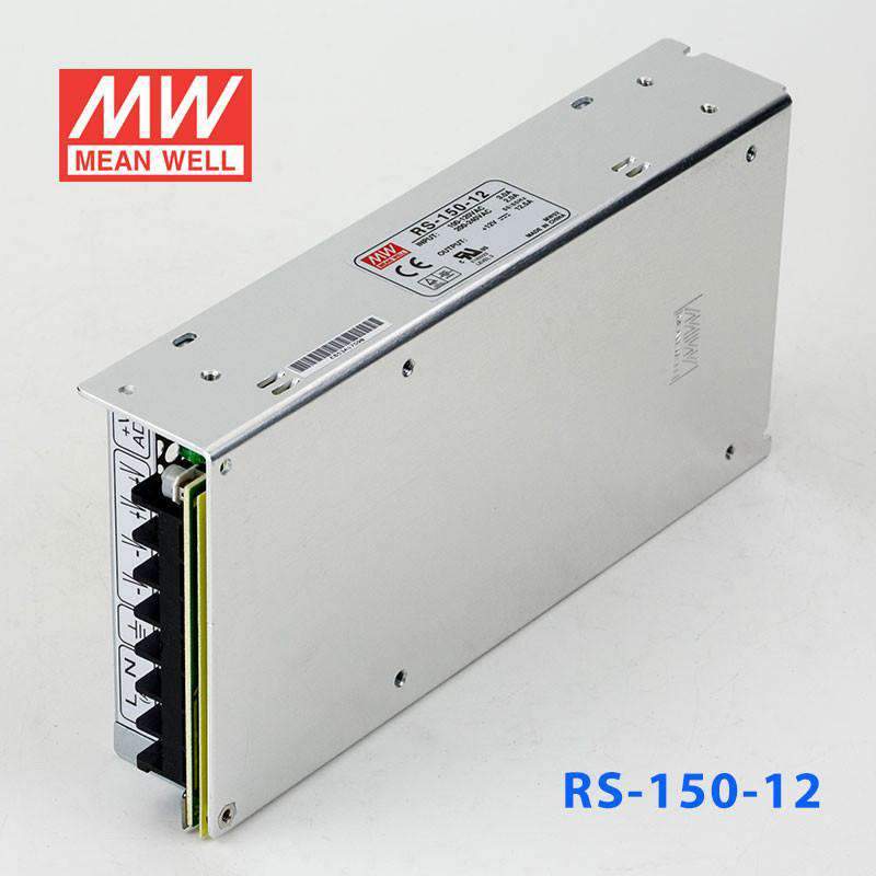 Mean Well RS - 150 - 12 Power Supply 150W 12V - RS - 150 - 12 - powersupplymall.com