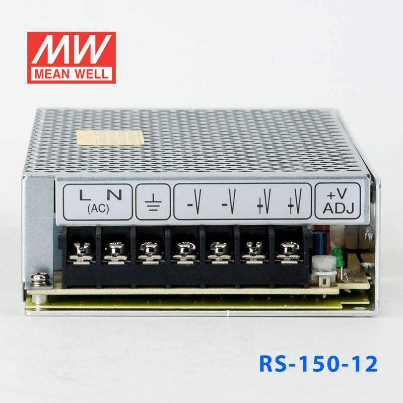 Mean Well RS - 150 - 12 Power Supply 150W 12V - RS - 150 - 12 - powersupplymall.com