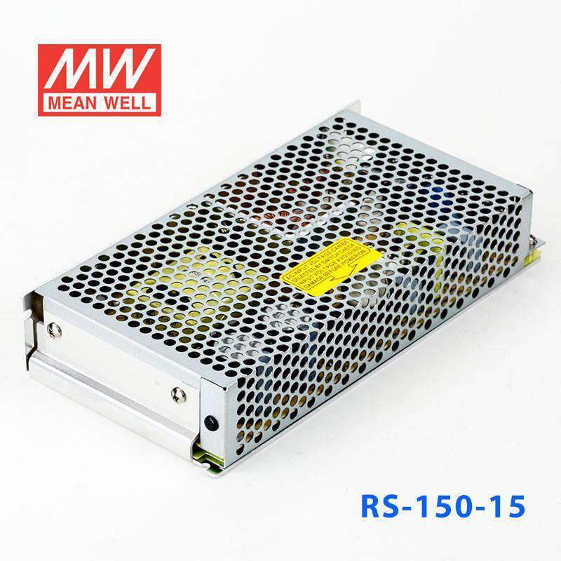Mean Well RS-150-15 Power Supply 150W 15V 10A - RS-150-15 - powersupplymall.com