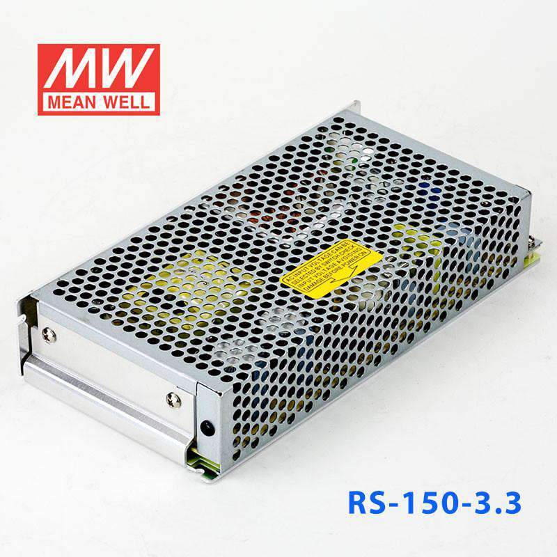Mean Well RS - 150 - 3.3 Power Supply 150W 3.3V - RS - 150 - 3.3 - powersupplymall.com