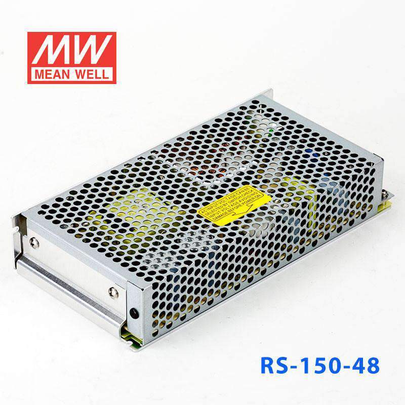 Mean Well RS - 150 - 48 Power Supply 150W 48V - RS - 150 - 48 - powersupplymall.com