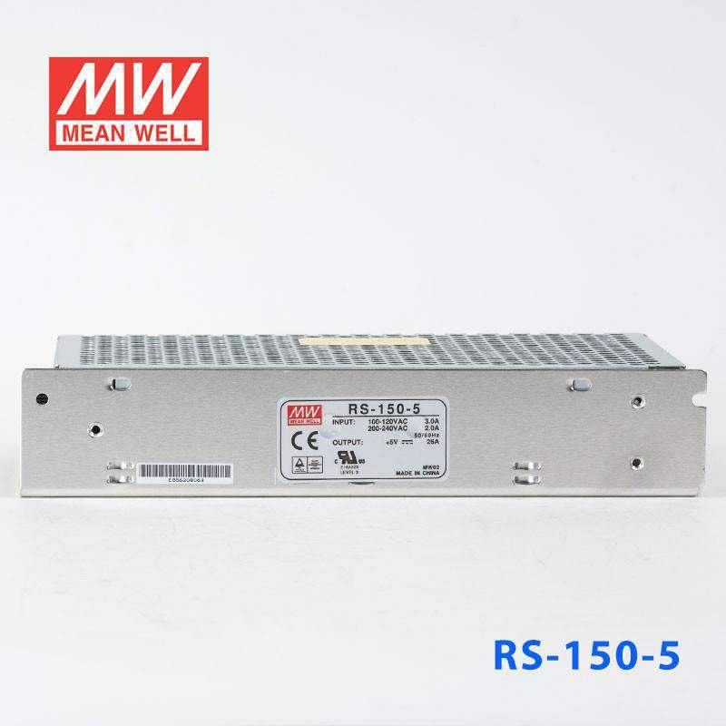 Mean Well RS - 150 - 5 Power Supply 150W 5V - RS - 150 - 5 - powersupplymall.com