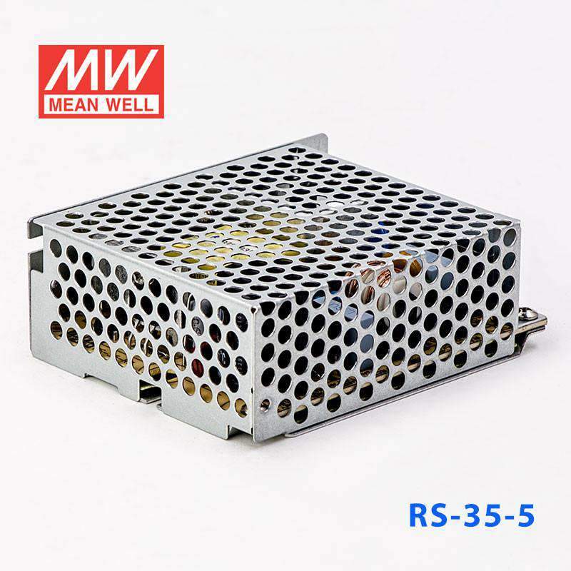 Mean Well RS - 35 - 5 Power Supply 35W 5V - RS - 35 - 5 - powersupplymall.com