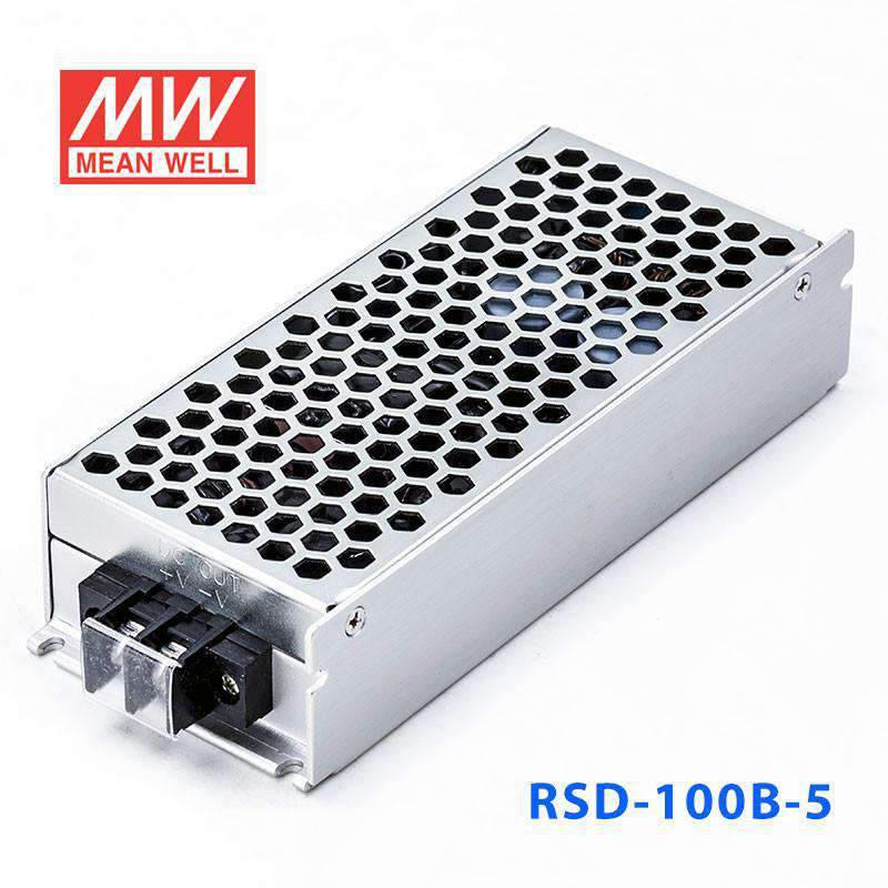 Mean Well RSD - 100B - 5 DC - DC Converter - 100W - 16.8~31.2V in 5V out - RSD - 100B - 5 - powersupplymall.com