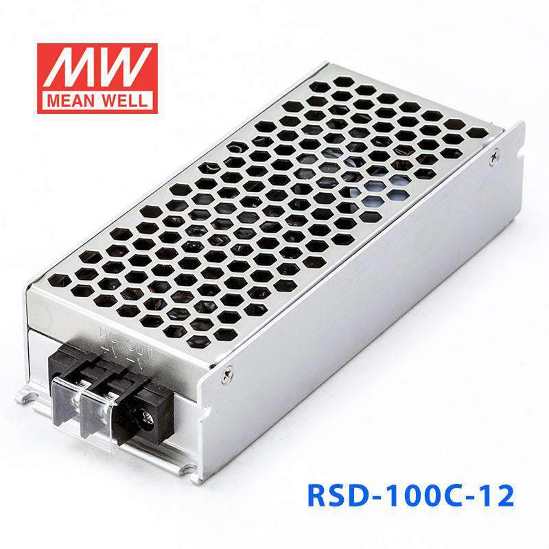 Mean Well RSD - 100C - 12 DC - DC Converter - 100.8W - 33.6~62.4V in 12V out - RSD - 100C - 12 - powersupplymall.com