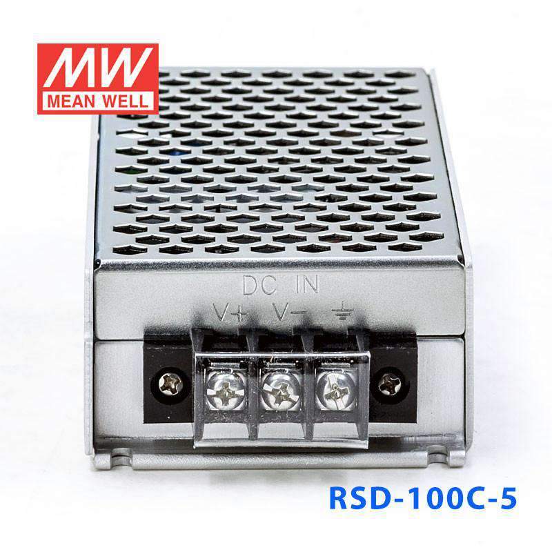 Mean Well RSD - 100C - 5 DC - DC Converter - 100W - 33.6~62.4V in 5V out - RSD - 100C - 5 - powersupplymall.com