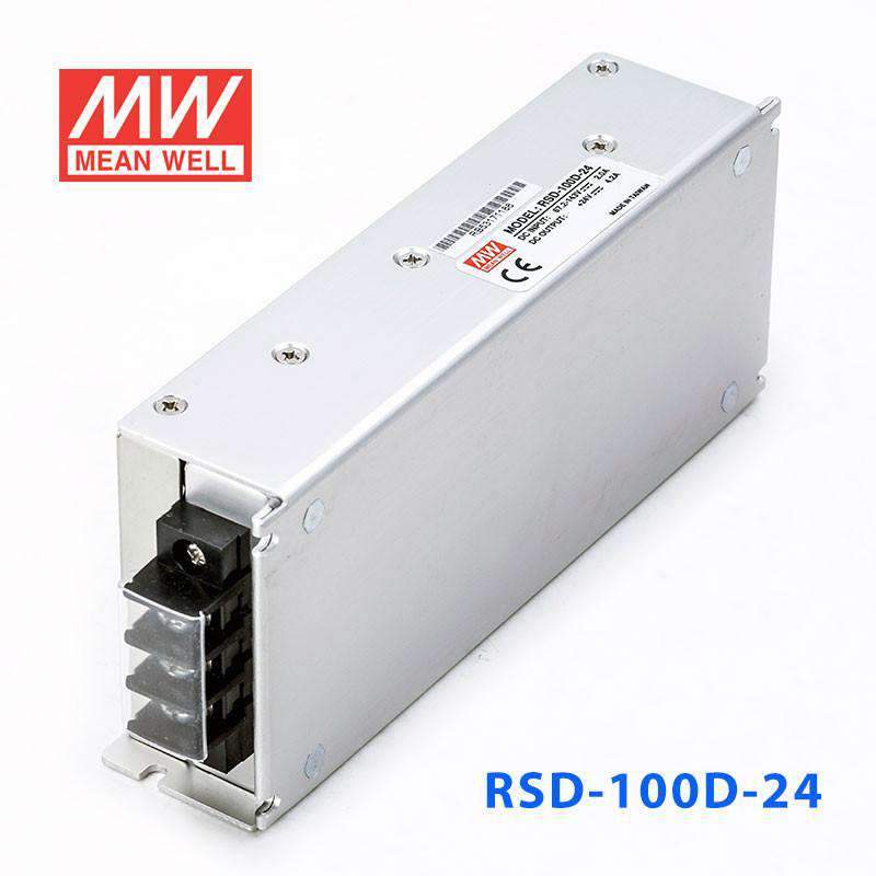 Mean Well RSD - 100D - 24 DC - DC Converter - 100.8W - 67.2~143V in 24V out - RSD - 100D - 24 - powersupplymall.com