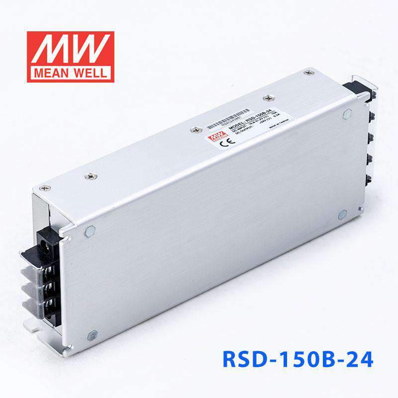 Mean Well RSD - 150B - 24 DC - DC Converter - 151.2W - 16.8~31.2V in 24V out - RSD - 150B - 24 - powersupplymall.com