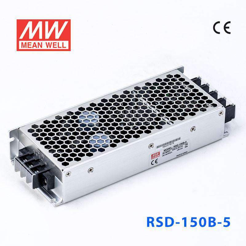 Mean Well RSD - 150B - 5 DC - DC Converter - 150W - 16.8~31.2V in 5V out - RSD - 150B - 5 - powersupplymall.com
