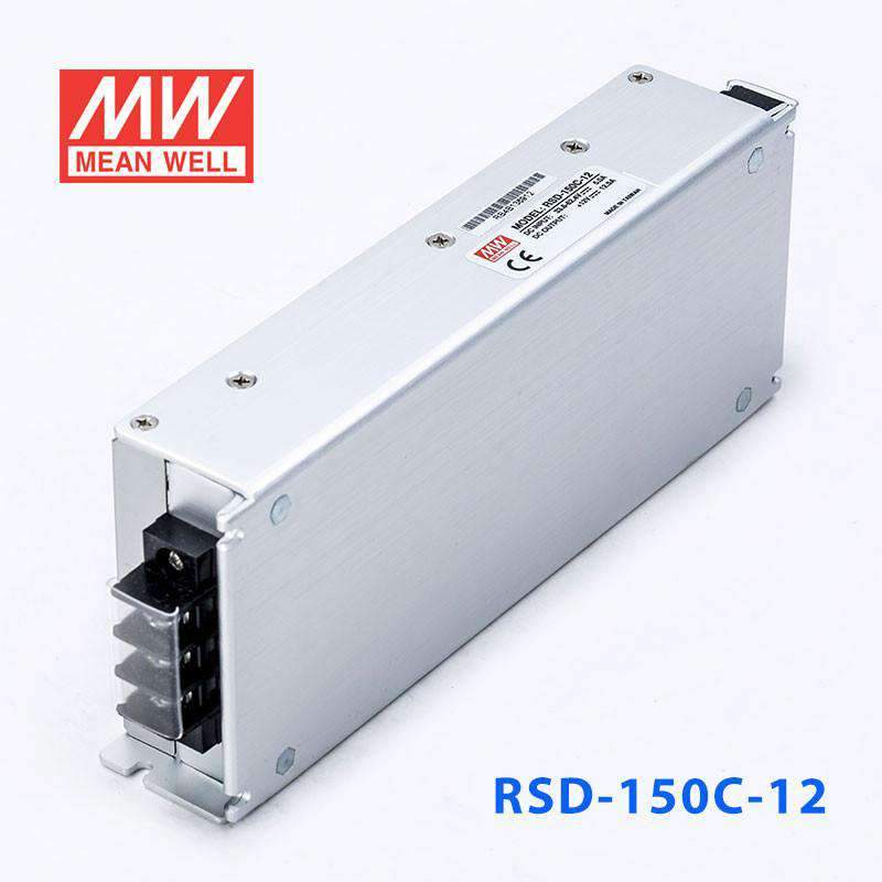 Mean Well RSD-150C-12 DC-DC Converter - 150W - 33.6~62.4V in 12V out 12.5A - RSD-150C-12 - powersupplymall.com