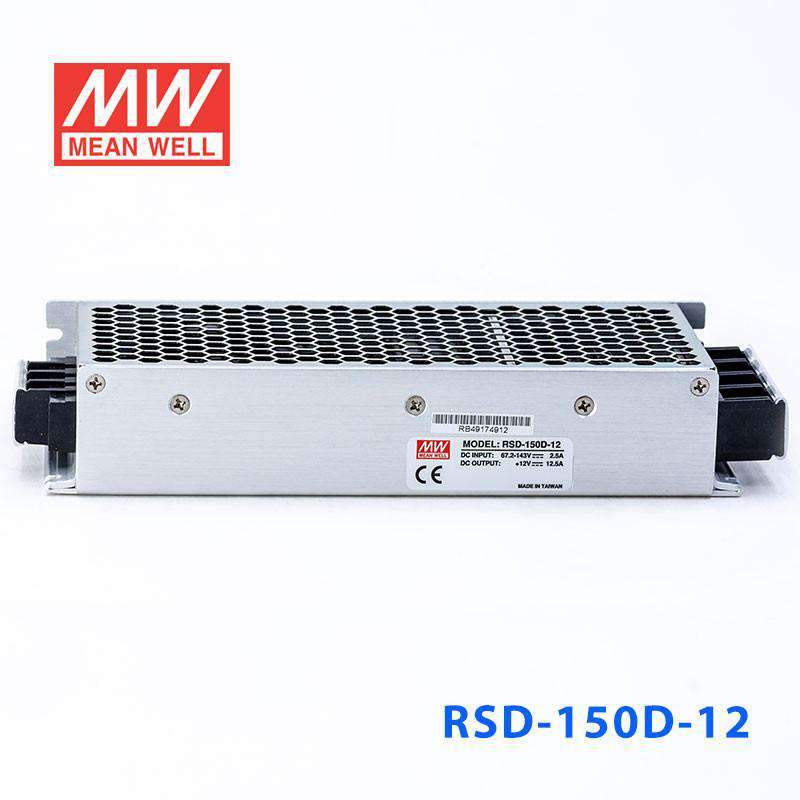 Mean Well RSD - 150D - 12 DC - DC Converter - 150W - 67.2~143V in 12V out - RSD - 150D - 12 - powersupplymall.com