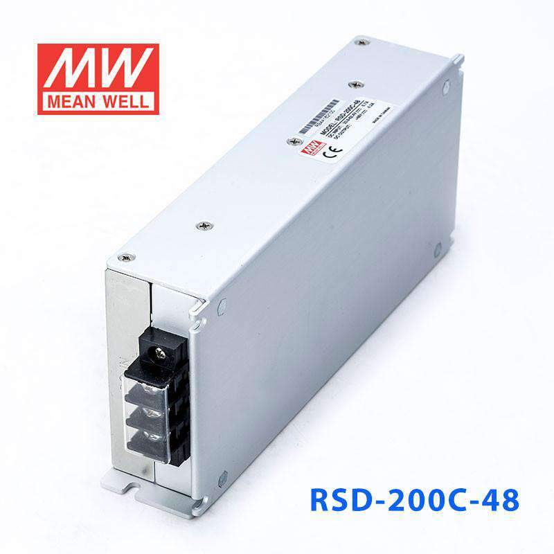 Mean Well RSD - 200C - 48 DC - DC Converter - 201.6W - 33.6~62.4V in 48V out - RSD - 200C - 48 - powersupplymall.com