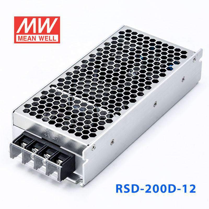 Mean Well RSD - 200D - 12 DC - DC Converter - 200.4W - 67.2~143V in 12V out - RSD - 200D - 12 - powersupplymall.com