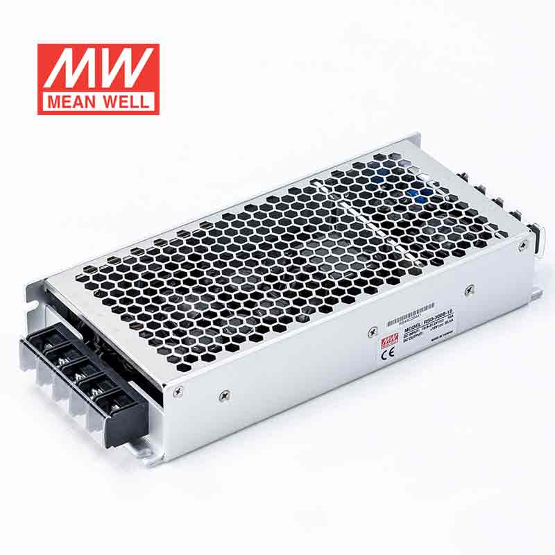 Mean Well RSD-300B-12 DC-DC Converter - 201.6W - 16.8~31.2V in 12V out 22.5A - RSD-300B-12 - powersupplymall.com