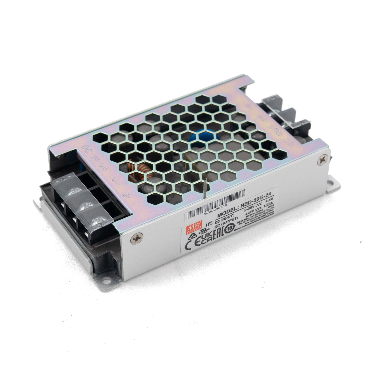 Mean Well RSD-30G-24 DC-DC Converter - 30W - 9~36V in 24V out 1.25A - RSD-30G-24 - powersupplymall.com