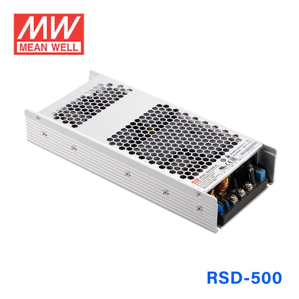 Mean Well RSD - 500B - 24 DC - DC Converter - 420W 16.8 - 33.6V DC in 24V out - RSD - 500B - 24 - powersupplymall.com
