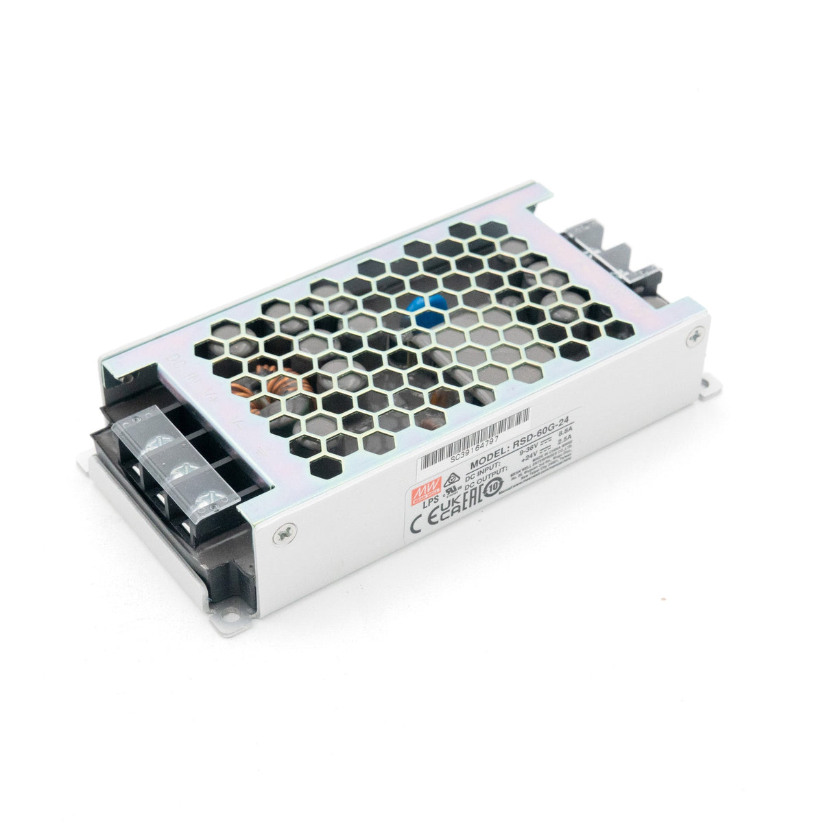 Mean Well RSD-60G-24 DC-DC Converter - 60W - 9~36V in 24V out 2.5A - RSD-60G-24 - powersupplymall.com