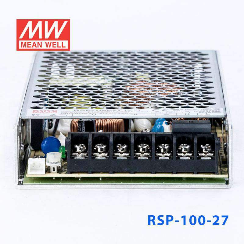 Mean Well RSP - 100 - 27 Power Supply 100W 27V - RSP - 100 - 27 - powersupplymall.com
