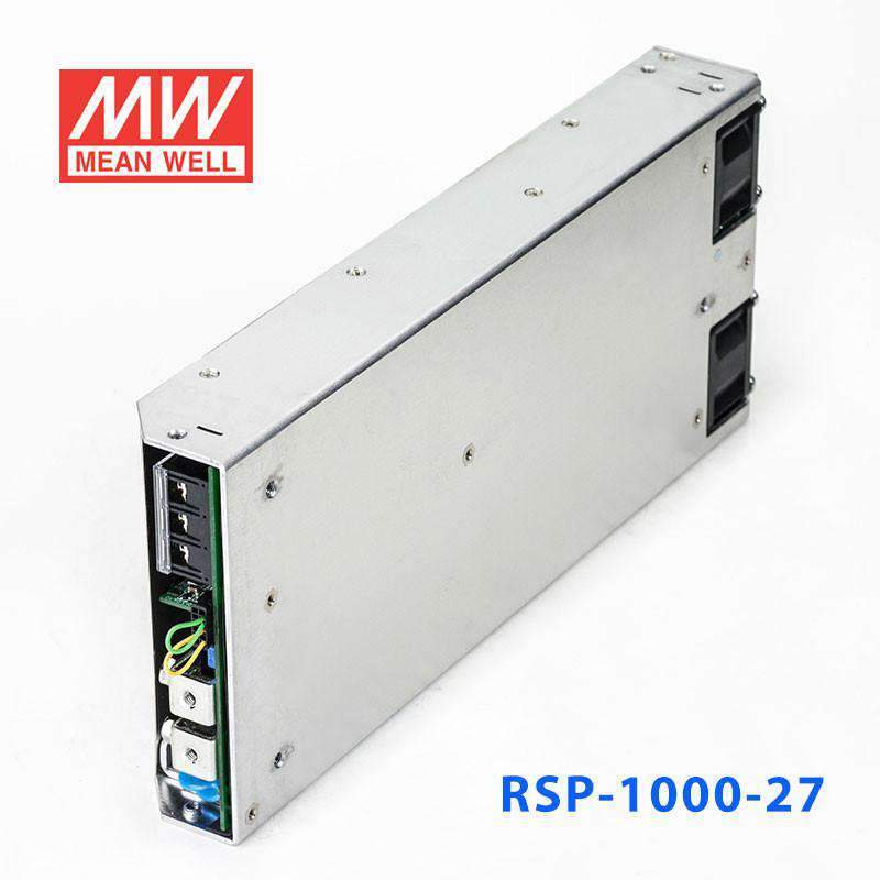Mean Well RSP - 1000 - 27 Power Supply 999W 27V - RSP - 1000 - 27 - powersupplymall.com