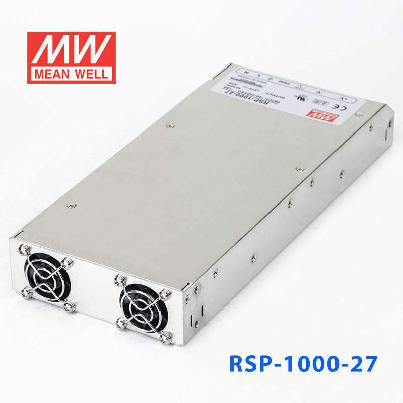 Mean Well RSP - 1000 - 27 Power Supply 999W 27V - RSP - 1000 - 27 - powersupplymall.com