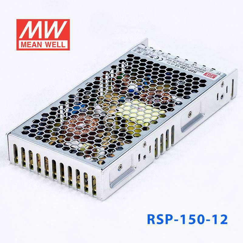 Mean Well RSP - 150 - 12 Power Supply 150W 12V - RSP - 150 - 12 - powersupplymall.com