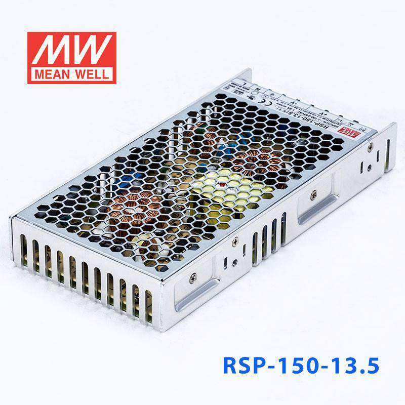Mean Well RSP-150-13.5 Power Supply 150W 13.5V 11.2A - RSP-150-13.5 - powersupplymall.com