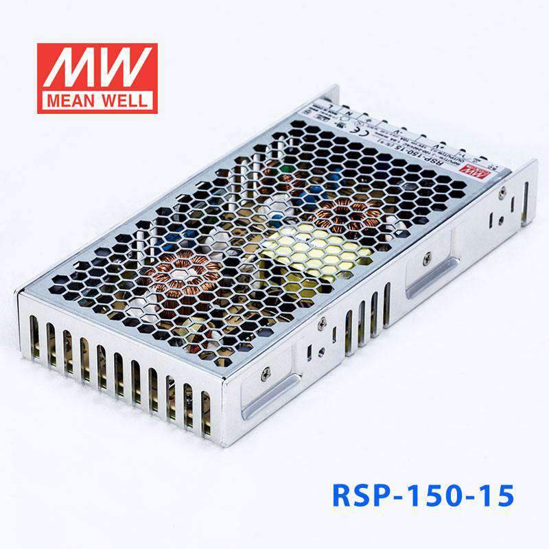 Mean Well RSP - 150 - 15 Power Supply 150W 15V - RSP - 150 - 15 - powersupplymall.com