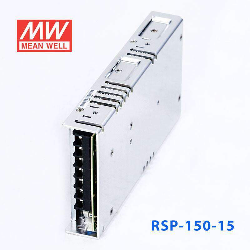 Mean Well RSP - 150 - 15 Power Supply 150W 15V - RSP - 150 - 15 - powersupplymall.com